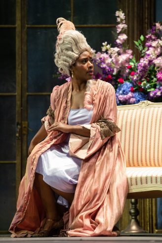 Nardus Williams as Countess Almaviva in The Marriage of Figaro, 2021 © Ali Wright