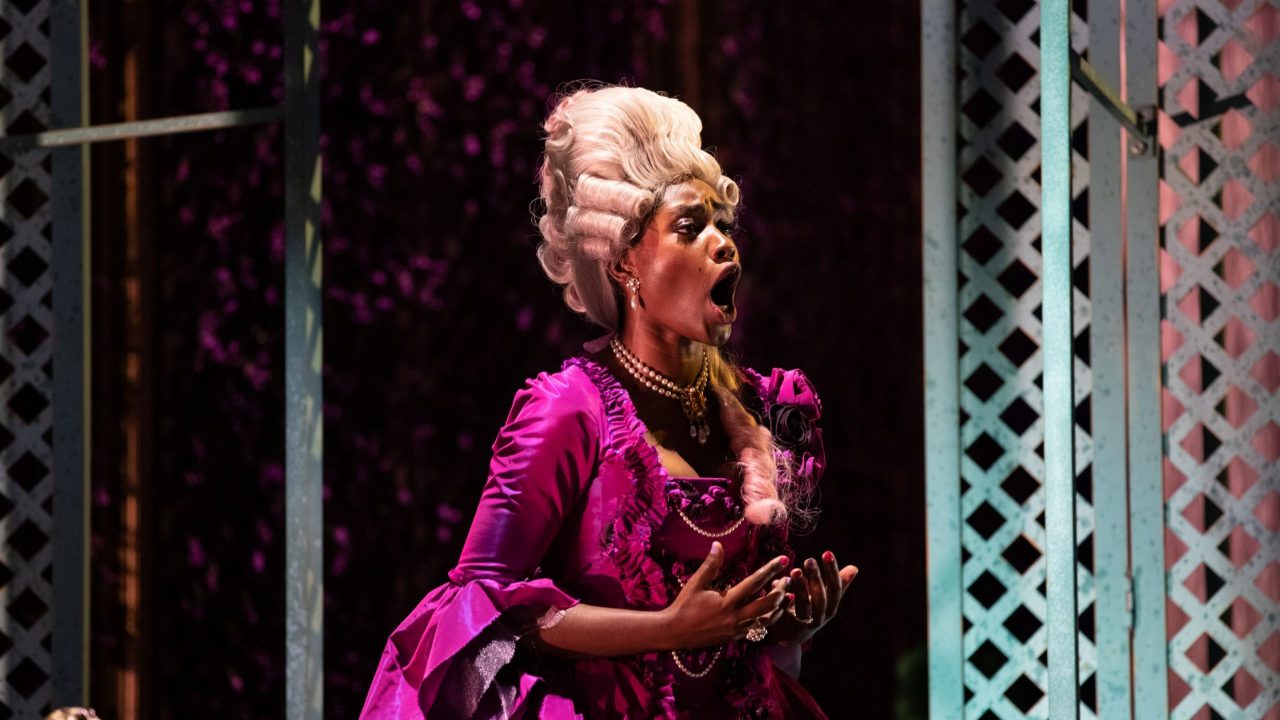 Nardus Williams as Countess Almaviva in The Marriage of Figaro, 2021 © Ali Wright