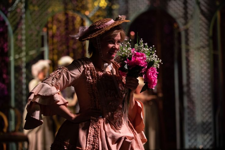 Samantha Price as Cherubino in The Marriage of Figaro, 2021 © Ali Wright