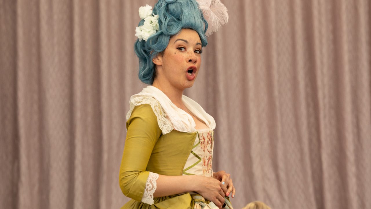 Isabelle Peters as Barbarina in The Marriage of Figaro, 2021 © Ali Wright