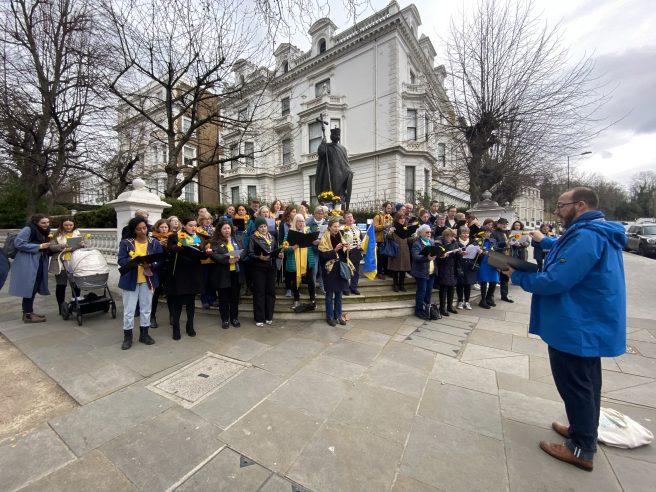 Singing for Ukraine